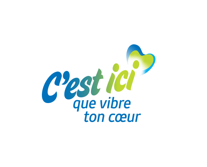 Logo C'est ici que vibre ton coeur